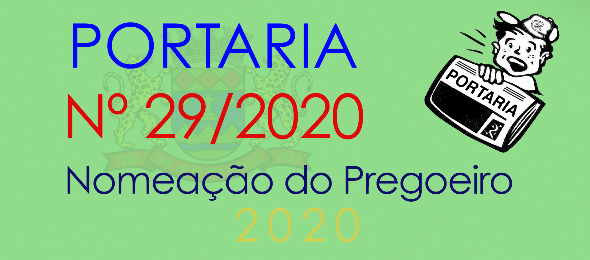 Portaria 29/2020