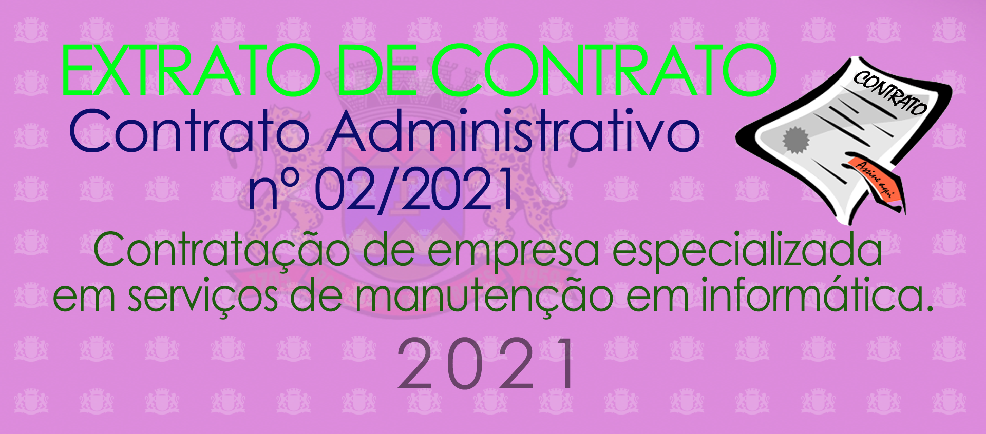 Contrato nº 02/2021